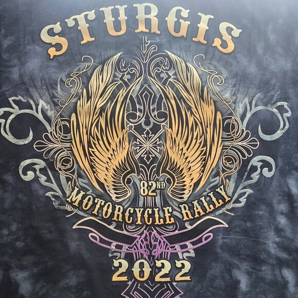 Sturgis 82nd Annual Motorcycle Rally 2022 Women's Tank Top, Size M - Picture 4 of 6